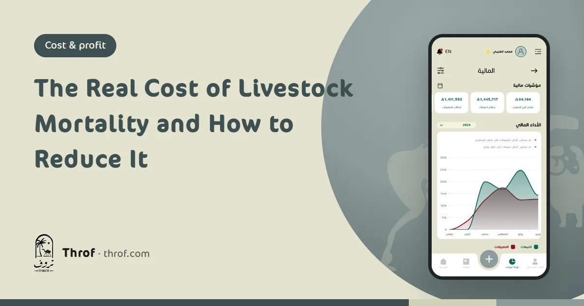 Calculating the real cost of losses in a sheep and goat herd — Throf